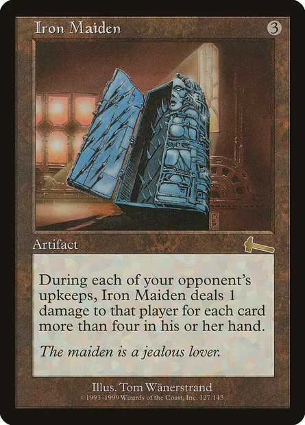 Iron Maiden, Magic card ULG 127 — Urza's Legacy set