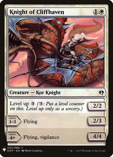 Chevalière d'Havrefalaise, carte Magic PLST DDP-5 — extension The List