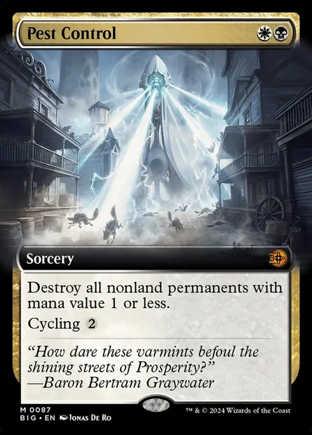 Pest Control, Magic card BIG 87 — The Big Score set