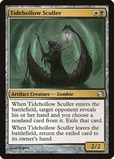 Tidehollow Sculler, Magic card MMA 184 — Modern Masters set