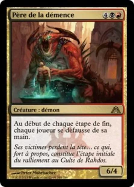 Père de la démence, carte Magic DGM 104 — extension Le labyrinthe du dragon