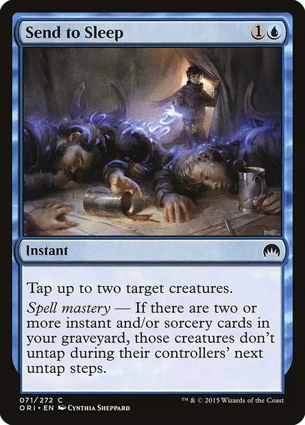 Send to Sleep, Magic card ORI 71 — Magic Origins set