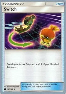 Échange, carte Pokémon WCD19 147 — extension World Championship Decks 2019