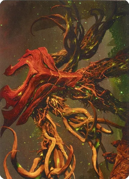 Ashaya, Soul of the Wild // Ashaya, Soul of the Wild, Magic card AZNR 69 — Zendikar Rising Art Series set