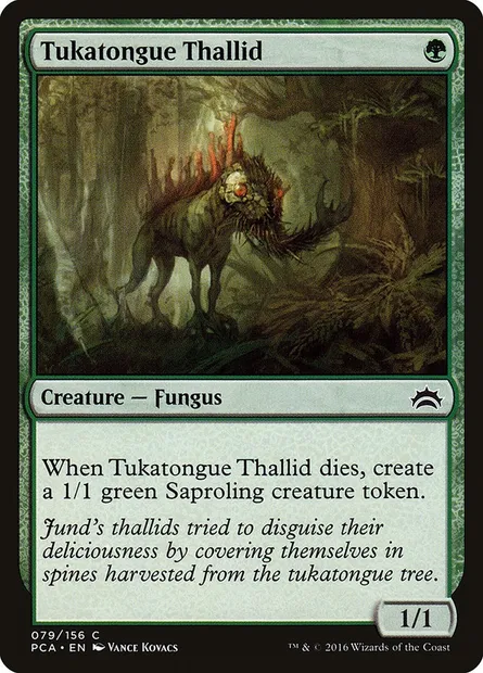 Thallidé tukalanguier, carte Magic PCA 79 — extension Planechase Anthology