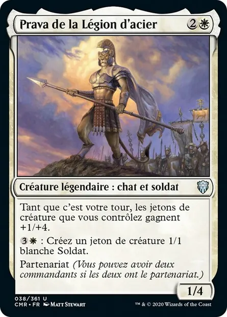 Prava de la Légion d'acier, carte Magic CMR 38 — extension Commander Legends
