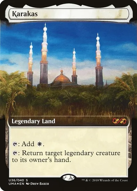 Karakas, Magic card PUMA U36 — Ultimate Box Topper set