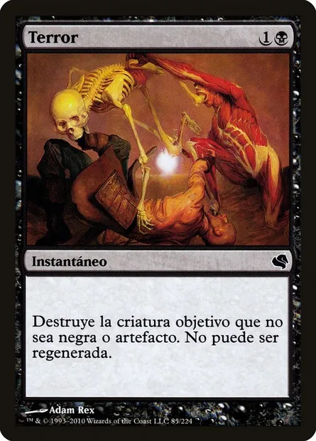 Terror, Magic card PS11 85 — Salvat 2011 set