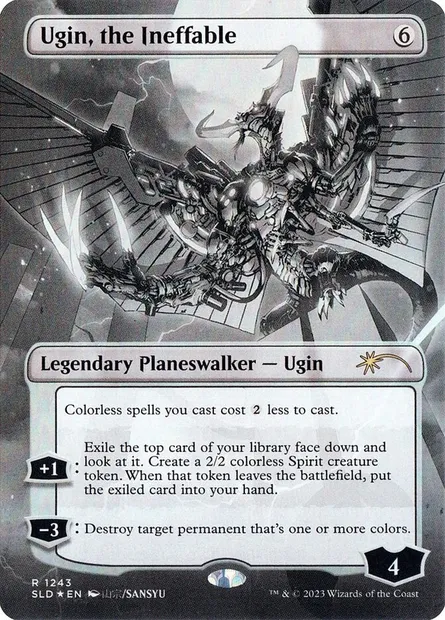 Ugin, the Ineffable, Magic card SLD 1243 — Secret Lair Drop set