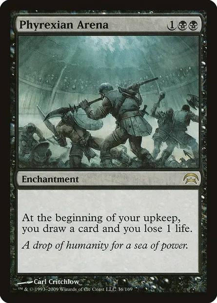 Phyrexian Arena, Magic card HOP 36 — Planechase set