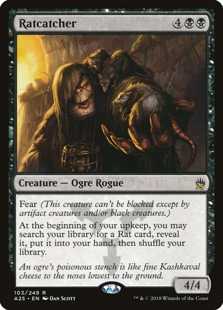 Ratcatcher, Magic card A25 103 — Masters 25 set