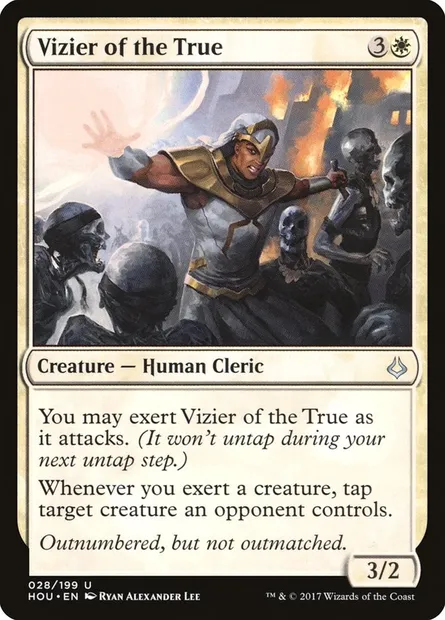 Vizier of the True, Magic card HOU 28 — Hour of Devastation set
