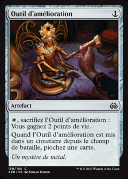 Outil d'amélioration, carte Magic AER 158 — extension La révolte éthérique