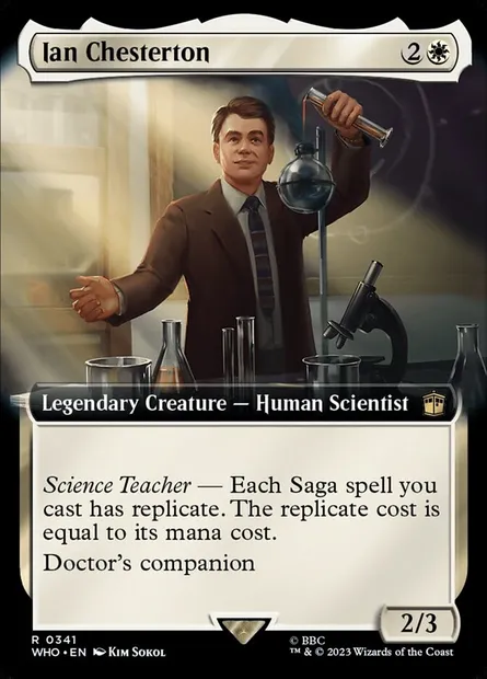Ian Chesterton, Magic card WHO 341 — Doctor Who set