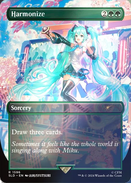 Harmonize, Magic card SLD 1596★ — Secret Lair Drop set