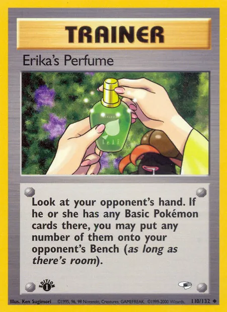 Erika's Perfume, carte Pokémon GH 110 — extension Gym Heroes