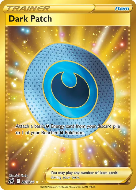 Dark Patch, Pokémon card LOR 216 — Lost Origin set