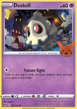 Duskull, Pokémon card TOT23 069 — Trick or Trade 2023 set