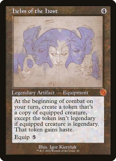Helm of the Host, Magic card BRR 82 — The Brothers' War Retro Artifacts set