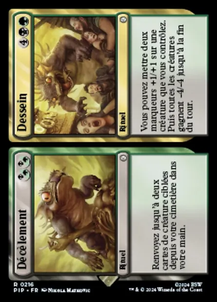 Find // Finality // Find // Finality, carte Magic PIP 216 — extension Fallout