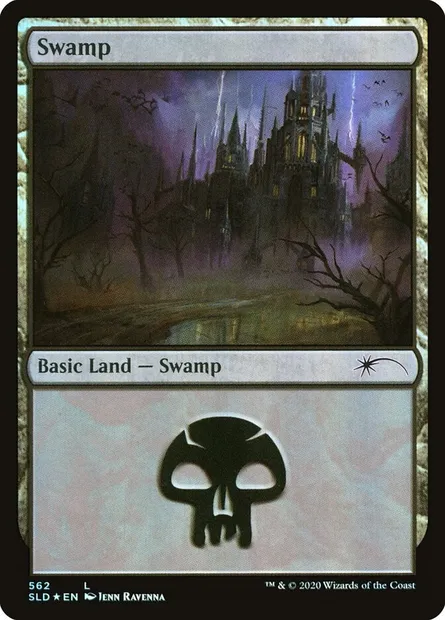 Marais, carte Magic SLD 562 — extension Secret Lair Drop