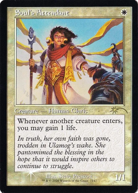 Suivante de l'âme, carte Magic SLD 7147 — extension Secret Lair Drop