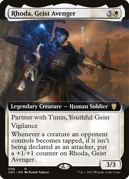 Rhoda, Geist Avenger, Magic card VOC 46 — Crimson Vow Commander set