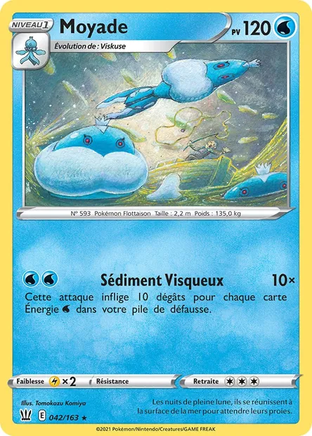 Moyade, carte Pokémon BST 42 — extension Styles de combat