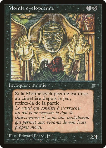 Momie cyclopéenne, carte Magic REN 54 — extension Renaissance