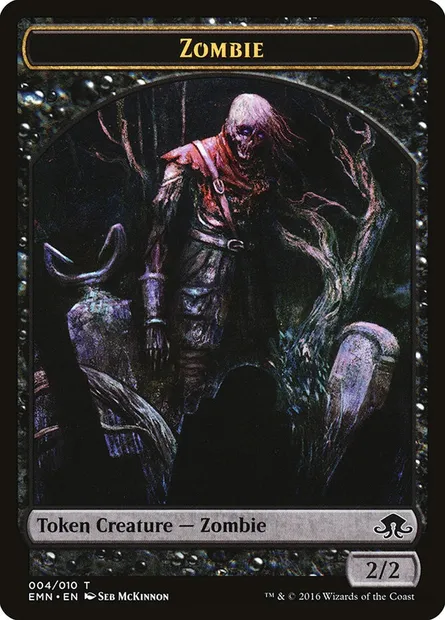 Zombie, Magic card TEMN 4 — Eldritch Moon Tokens set