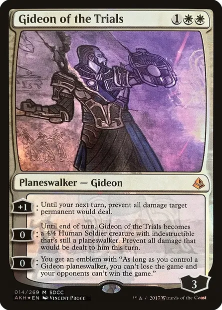 Gideon of the Trials, Magic card PS17 14 — San Diego Comic-Con 2017 set