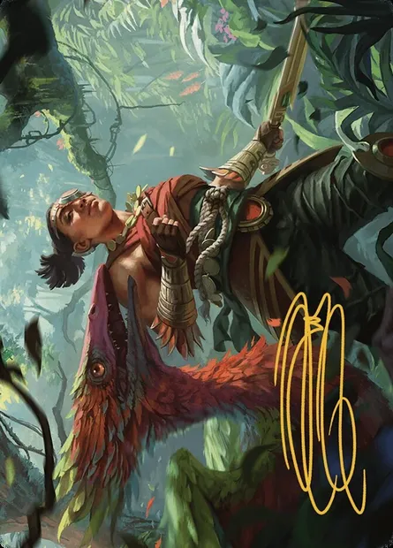 Wayta, Trainer Prodigy // Wayta, Trainer Prodigy, carte Magic ALCI 71 — extension The Lost Caverns of Ixalan Art Series