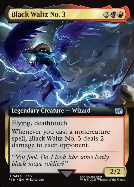 Black Waltz No. 3, Magic card FIN 478 — Final Fantasy set