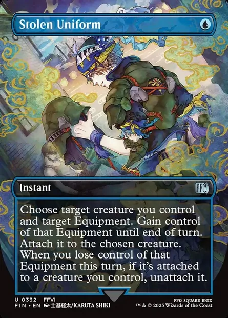 Stolen Uniform, Magic card FIN 332 — Final Fantasy set