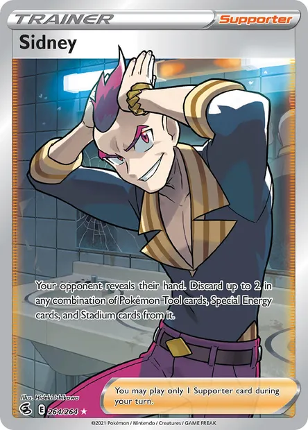 Sidney, Pokémon card FST 264 — Fusion Strike set