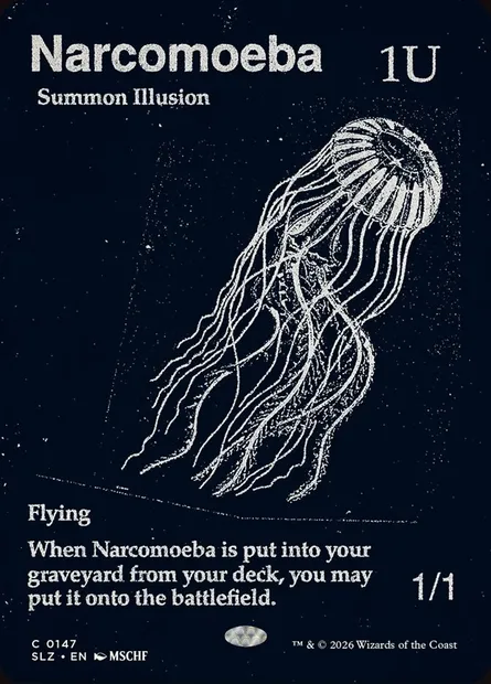 Narcoamibe, carte Magic SLZ 147 — extension The Zeta Set