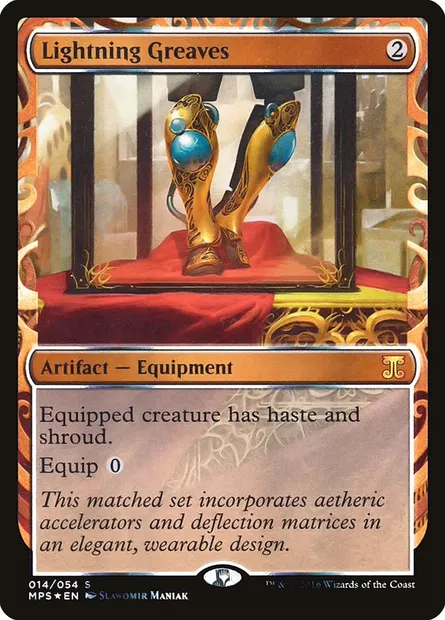 Jambières d'éclair, carte Magic MPS 14 — extension Kaladesh Inventions