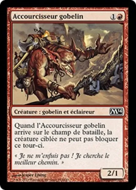 Accourcisseur gobelin, carte Magic M14 142 — extension Magic 2014