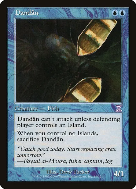 Dandân, carte Magic TSB 19 — extension Time Spiral Timeshifted