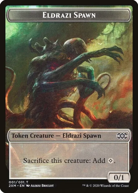 Eldrazi Spawn, Magic card T2XM 1 — Double Masters Tokens set