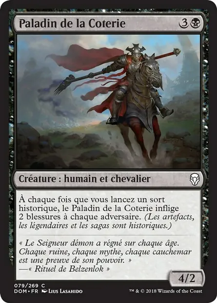 Paladin de la Coterie, carte Magic DOM 79 — extension Dominaria