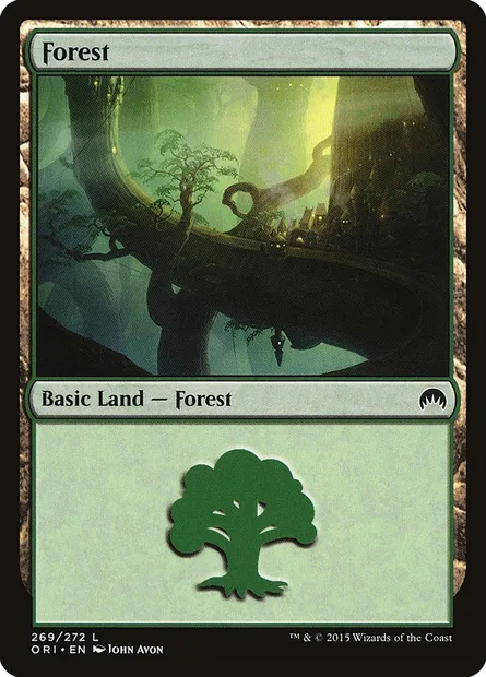 Forest, Magic card ORI 269 — Magic Origins set