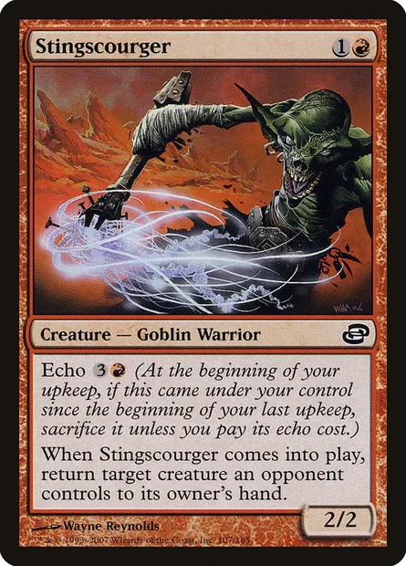 Stingscourger, Magic card PLC 107 — Planar Chaos set