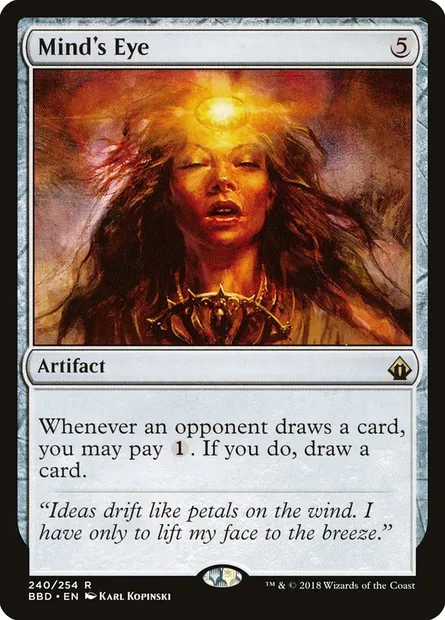 Mind's Eye, Magic card BBD 240 — Battlebond set