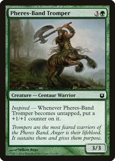 Pheres-Band Tromper, Magic card BNG 134 — Born of the Gods set