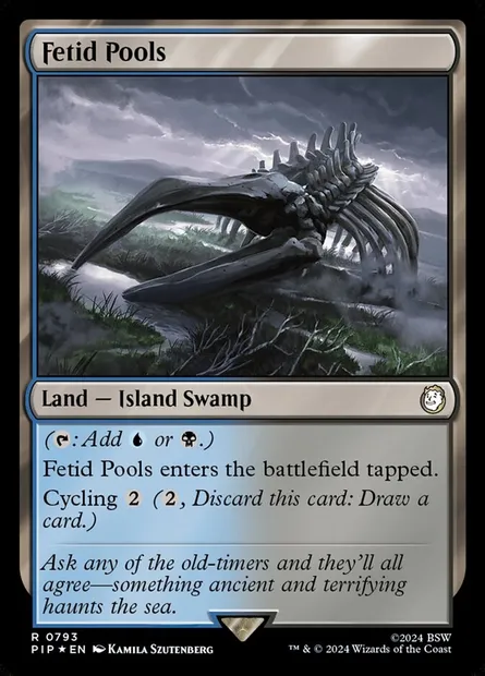 Fetid Pools, Magic card PIP 793 — Fallout set