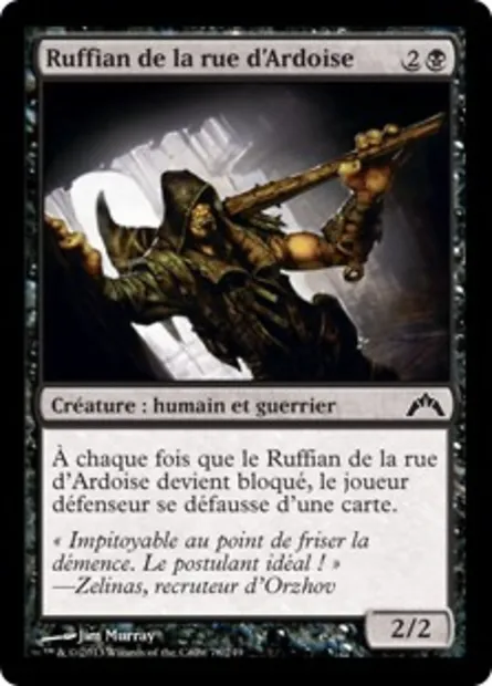 Ruffian de la rue d'Ardoise, carte Magic GTC 78 — extension Insurrection