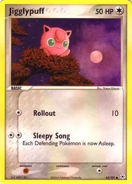 Jigglypuff, Pokémon card EXBS 063-2 — EX Battle Stadium set