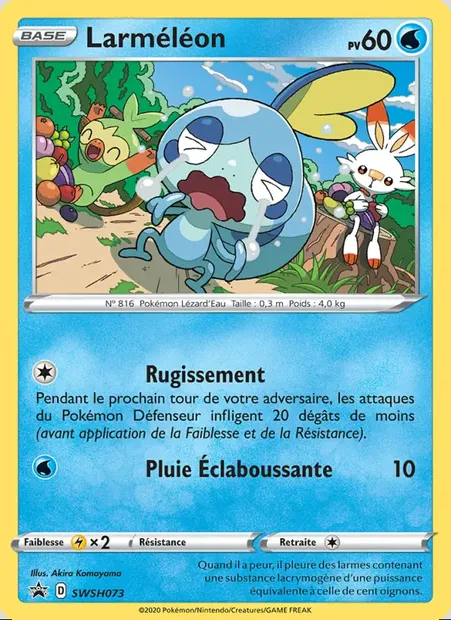 Larméléon, carte Pokémon SWSH 073 — extension Promo SWSH