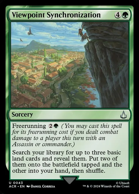 Viewpoint Synchronization, Magic card ACR 43 — Assassin's Creed set